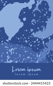 Abstract artistic background, colorful abstract vector template. Brush art background template.