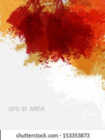 Abstract artistic Background of colors. Vector