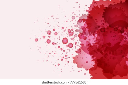 Abstract artistic Background concept Valentine vector illustration.