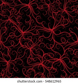 Abstract artistic background with curled pattern.