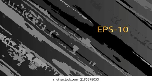 Abstract artistic background in dark colors. Vector illustration