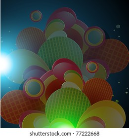 abstract artistic background design