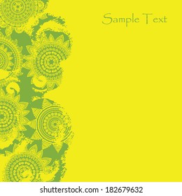 Abstract artistic Background forming by blots