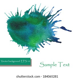 Abstract artistic Background forming by blots. Abstract grunge painted scratched texture
