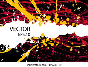 Abstract artistic Background forming by blots
