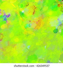 Abstract artistic background forming by blots
