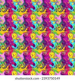 Abstract artistic background print decorative art design wallpaper painting seamless