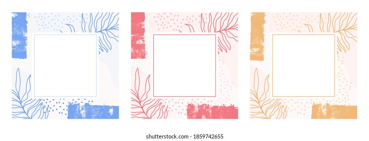 Abstract artistic background templates. for we banner, invitation card, placard, brochure, poster, card, flyer and other.