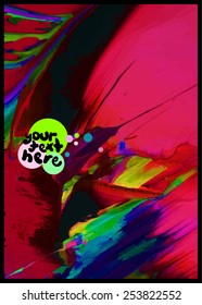 abstract artistic background for text