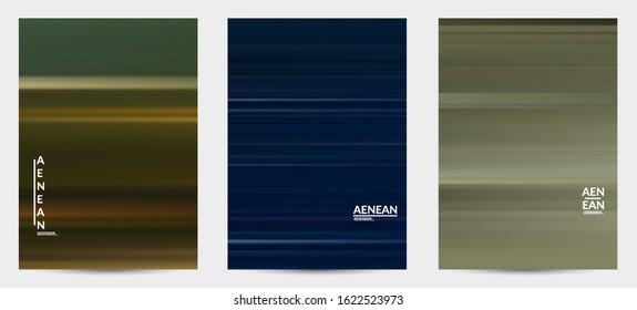 Abstract artistic banner vector cover template with blurred with speed motion lines. Art of fluid gradients creates painting pattern of nature.