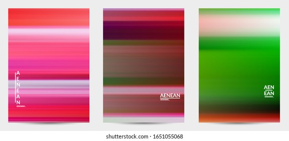 Abstract artistic banner vector cover template with blurred with speed motion lines. Art of fluid gradients creates painting pattern of nature.
