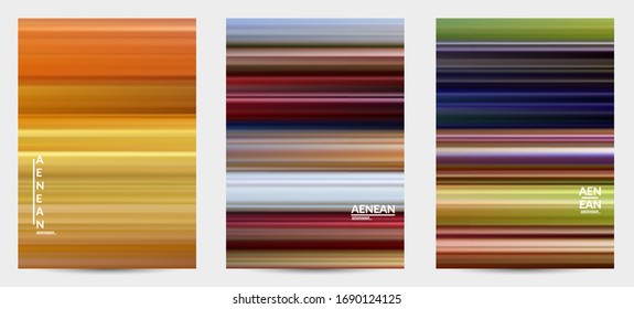 Abstract artistic banner vector cover template with blurred with speed motion lines. Art of fluid gradients creates painting pattern of nature.