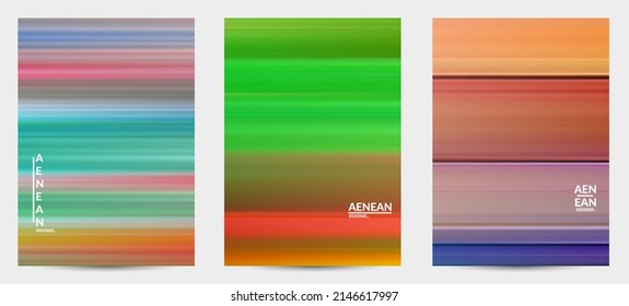 Abstract artistic banner vector cover template with blurred with speed motion lines. Art of fluid gradients creates painting pattern of nature.