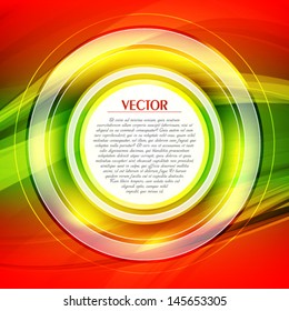 Abstract artistic bright background. Vector