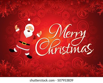 abstract artistic christmas background vector illustration