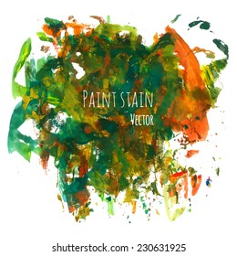 Abstract artistic colorful background. Vector illustration