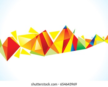 abstract artistic colorful background vector illustration