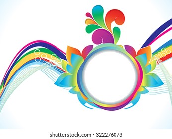abstract artistic colorful explode background vector illustration