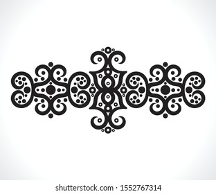 abstract artistic creative floral vector illustration