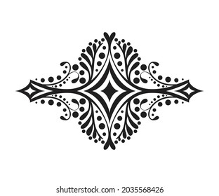 abstract artistic creative floral vector illustration