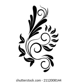 abstract artistic creative floral vector illustration