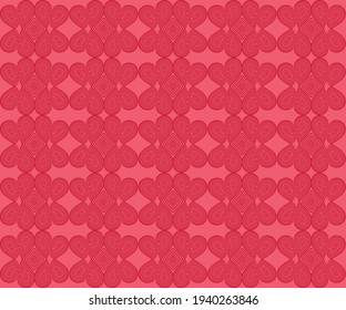 abstract artistic creative red seamless pattern vector illustration