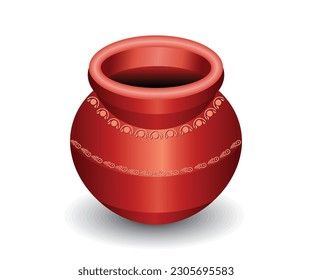 ilustración abstracta artística creativa del suelo kalash vectorial