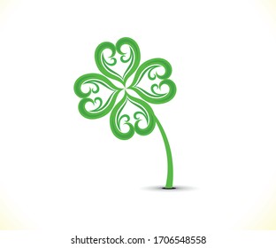 abstract artistic creative st patrick background vector illustration