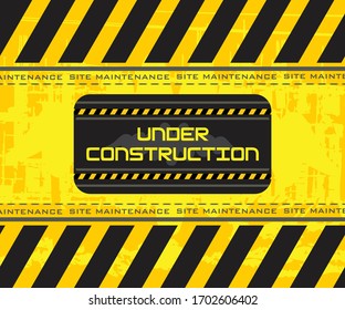 abstract artistic creative under construction background