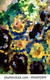 Abstract and artistic crystalize background texture vector illustration