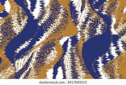 Abstract artistic decorative pattern. Vector Illustration.