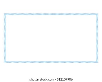 abstract artistic detailed blue border vector illustration