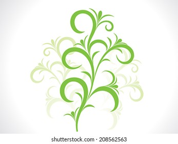 abstract artistic floral background vector illustration