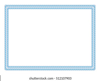 abstract artistic floral border vector illustration
