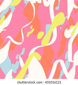 Abstract artistic hand drawn paint background