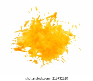 Abstract artistic orange background  vector
