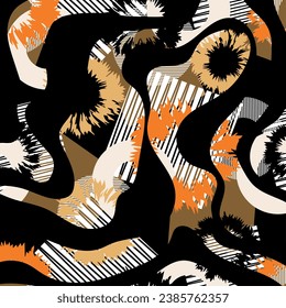 Abstract artistic pattern. Vector Illustration