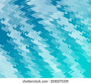 Abstract artistic pattern with waves