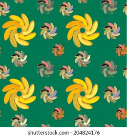 Abstract artistic seamless pattern background