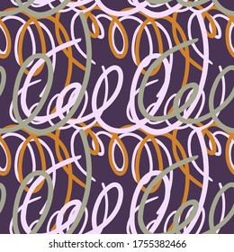 Resumen del patrón artístico sin costuras. Diseño abstracto moderno para papel, cubierta, tela, decoración interior y otros usuarios.