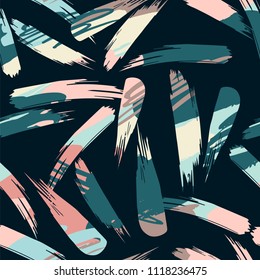 Abstract artistic seamless pattern with strokes. Trendy hand drawn textures. Modern abstract design for paper, cover, fabric, interior decor and other users. Abstract artistic seamless pattern with strokes. Trendy hand drawn textures. Modern abstract design for paper, cover, fabric, interior decor and other users.