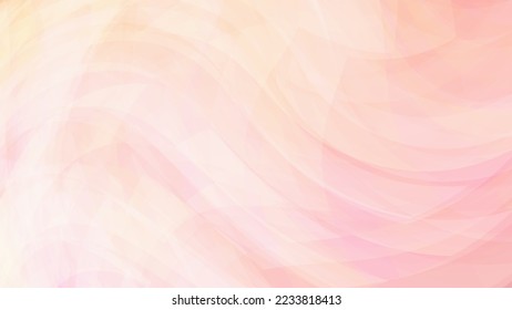 Abstract artistic unsaturated very light warm apricot peach color background. Textured vector graphic pattern