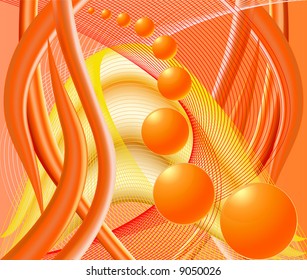 Resumen ilustración de fondo vectorial artístico