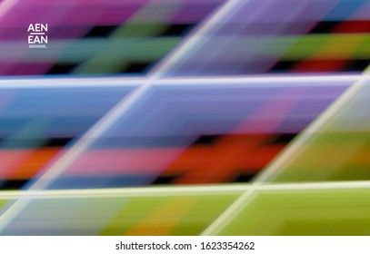 Abstract artistic wallpaper vector cover template with blurred with speed motion lines. Art of fluid gradients creates painting pattern of nature. 