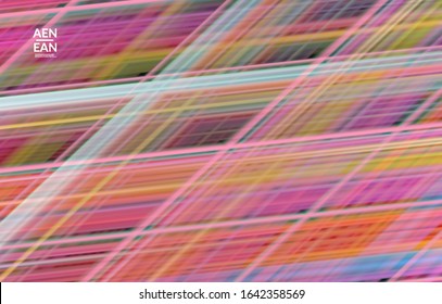 Abstract artistic wallpaper vector cover template with blurred with speed motion lines. Art of fluid gradients creates painting pattern of nature. 