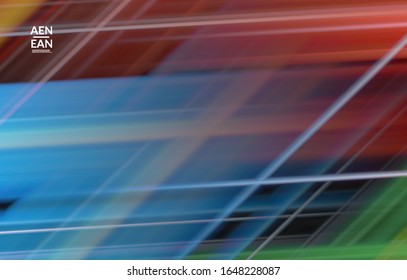 Abstract artistic wallpaper vector cover template with blurred with speed motion lines. Art of fluid gradients creates painting pattern of nature. 