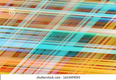 Abstract artistic wallpaper vector cover template with blurred with speed motion lines. Art of fluid gradients creates painting pattern of nature. 