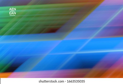 Plantilla de tapa vectorial de papel pintado abstracto con líneas de movimiento de velocidad difuminadas. El arte de los gradientes fluidos crea un patrón de pintura de la naturaleza. 