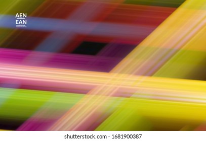 Abstract artistic wallpaper vector cover template with blurred with speed motion lines. Art of fluid gradients creates painting pattern of nature. 