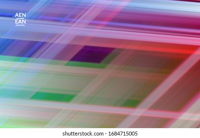 Abstract artistic wallpaper vector cover template with blurred with speed motion lines. Art of fluid gradients creates painting pattern of nature. 